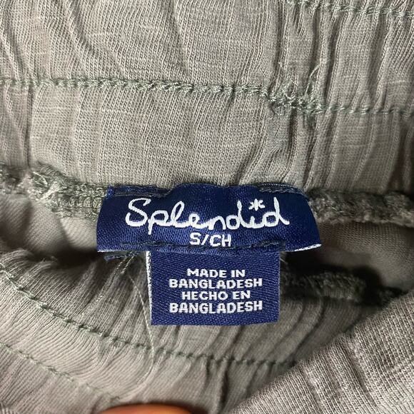 Splendid Camo Gray Joggers Drawstring Women’s Size Small - Picture 6 of 11